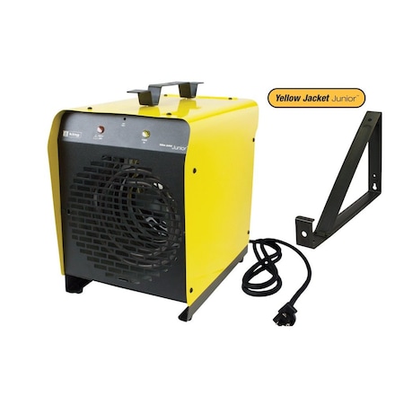 King Electric PSH PORTABLE HEATER 240V 3750W W/STAT, CORD & BRACKET PSH2440TB