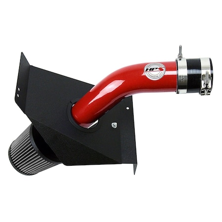 Hps Performance Cold Air Intake Kit, Red,  837-573R