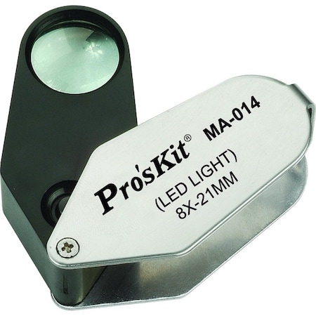 Eclipse Enterprises. Eclipse - 8X LED Lighted Magnifier 902-239