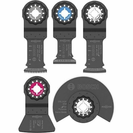 Bosch Oscillating Blade Set, Gnrl Purpose OSL005C