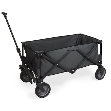 Picnic Time Family Of Brands Adventure Wagon Portable Utility Wagon, Dark Gray 739-00-679-000-0