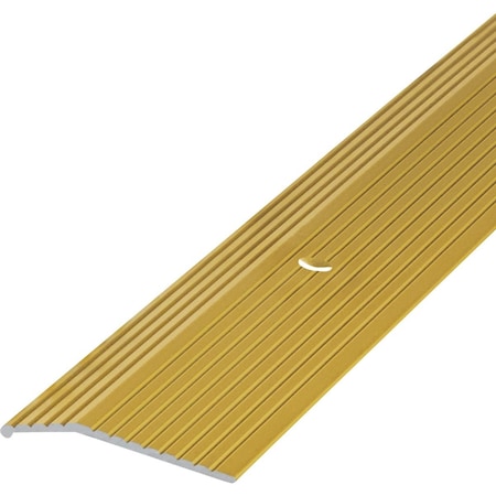M-D Building Products Building Products 1-3/8'' X 36'' Satin Brass Aluminum Carpet Trim with Screw Nails 79079