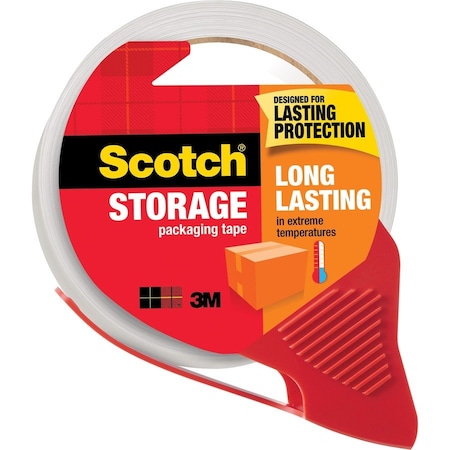 Scotch LongLasting StoragePackaging Tape, No Color MMM3650SRD