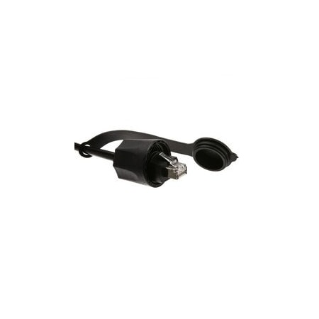 Cable Wholesale Cat6 Waterproof Outdoor Ethernet Patch Cable With Cap, POE Compliant, 75 foot 10X8-72275