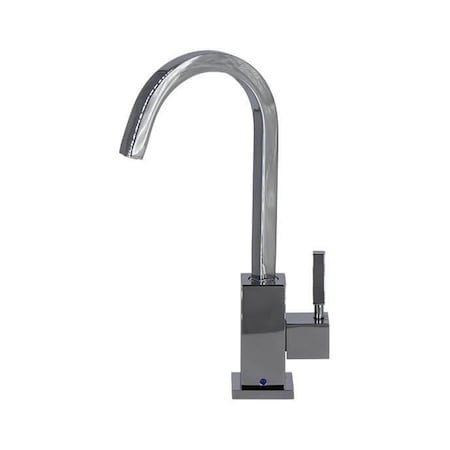 Mountain Plumbing Point-of-Use Faucet with Contemporary Square Body in Brushed Stainless Steel MT1883-NL/BRS