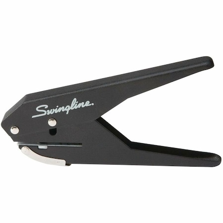 Swingline LowForce 1Hole Punch, Black SWI74017
