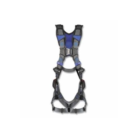 Dbi-Sala ExoFit, X300 X-Style Vest Safety Harness, Back D-Ring, XL/2XL, Auto-Locking QC/Revolver 098-1403200