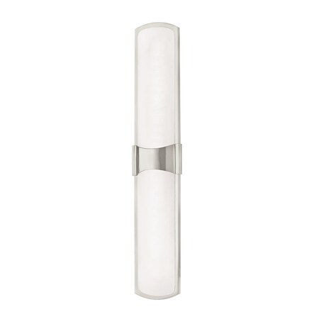 Hudson Valley Lighting Valencia 1 Light Wall Sconce 4.75 In. Polished Nickel 3426-PN