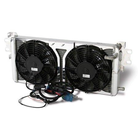 Afco Racing Products 80280PRO GT500 Heat Exchangers with Fan AFC80280PRO