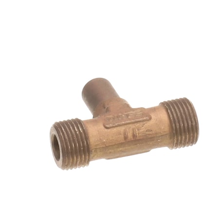 Schaerer Tee, Adjustable, M12 x M12 x M12, Brass 3370065975