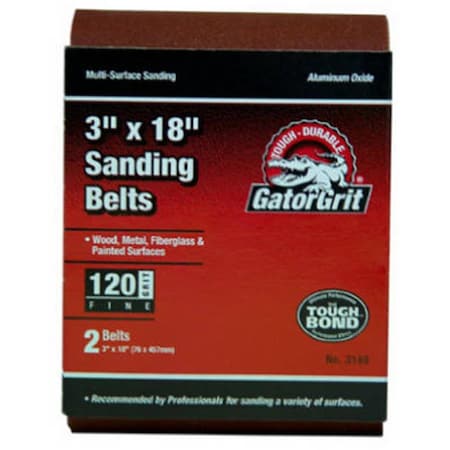 Defenseguard 3145 3 x 21 in. 120 Grit Sand Belt DE3863706