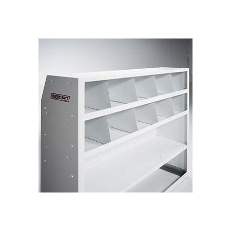 Weather Guard Steel Ez Cube Dividers, White, 12 in L, 6 in H 8401-3-01