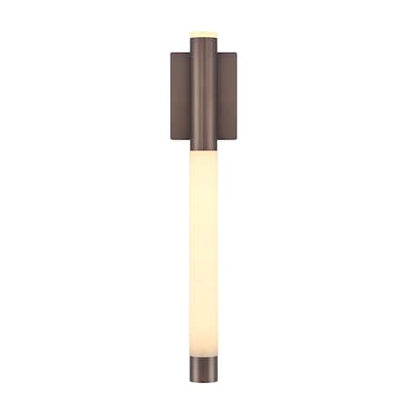 Euf Ronda, Wall Sconce , 24", Harlow Bronze, Alabaster 50125-012
