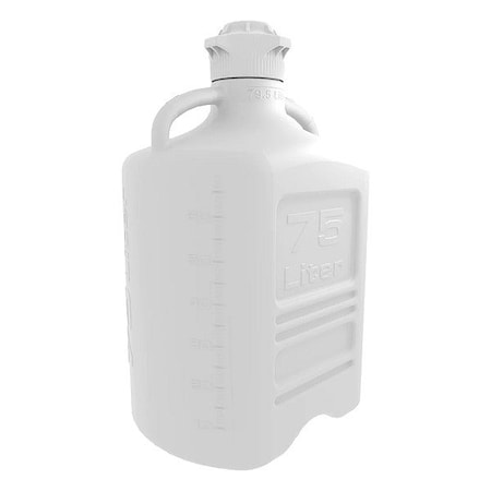 Zoro Select Carboy, HDPE, 614 mm H, Amber 15K-3221-OEM