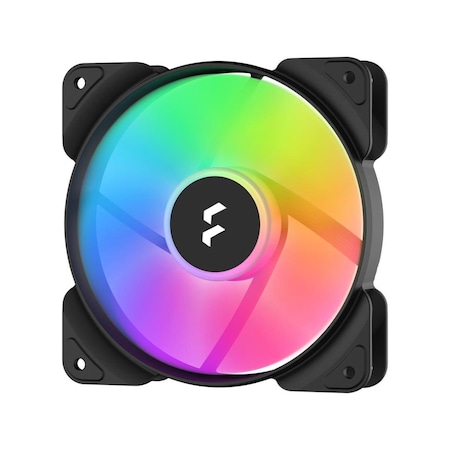 Fractal Design 120 mm Aspect 12 cm PWM Wide 500-2000 RPM Range Black Frame Computer Case Fan, RGB, 3PK FD-F-AS1-1207