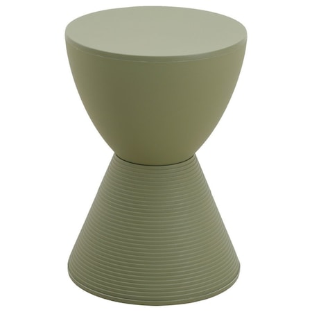 Leisuremod 11.75 in W, 16.75 in L, Polypropylene, Olive Green BS12OG