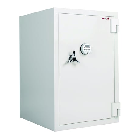 Fireking 1-Hour Fire-Resistant safe with two shelves White KF3522-1WHE