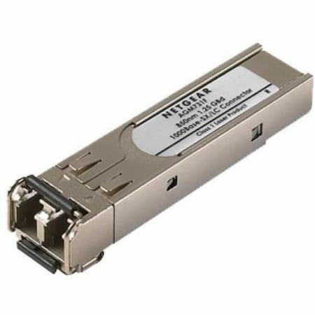 Netgear ProSafe AGM731F 1000Base-SX SFP (mini-GBIC) - 1 x 1000Base-SX AGM731F