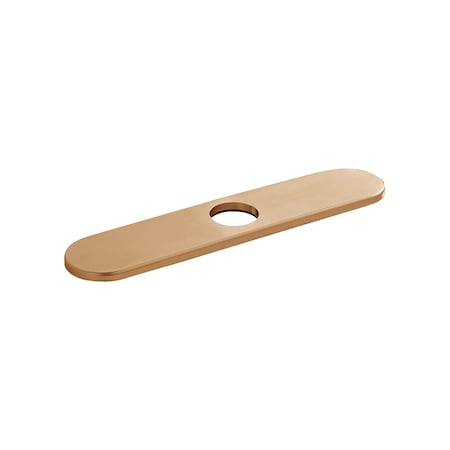 Hansgrohe Base Plate for Single-Hole Kitchen Faucets, 10" in Brushed Bronze 14019141