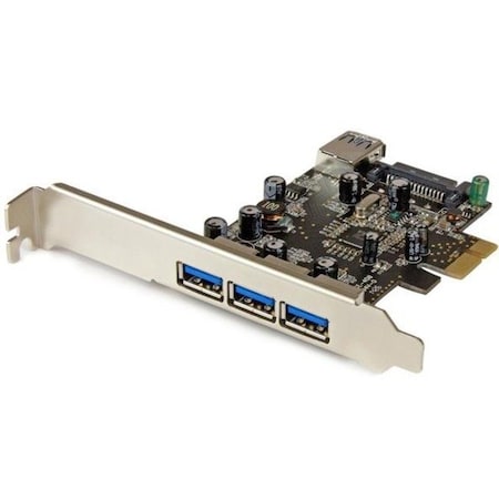 Startech.Com 4 PORT PCI EXPRESS USB 3.0 CARD - 3 + 1 PEXUSB3S42