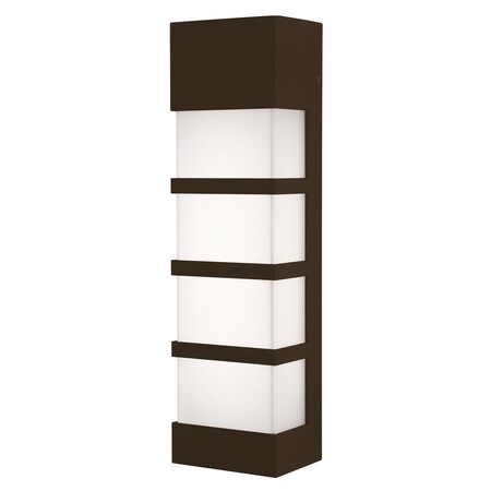 Afx State - LED Outdoor Wall Sconce - 17in H - 24W - Bronze SEW0517LAJUDBZ