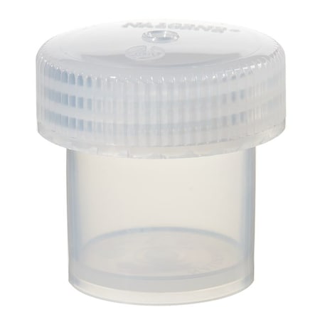 Nalgene Laboratory Jar, Natural, 47 mm H, PK72 2118-0001