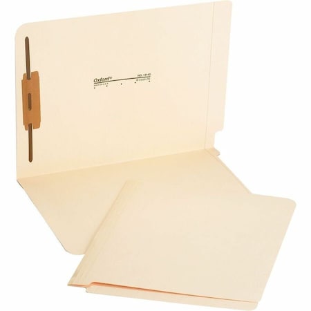 Pendaflex Laminated Spine End Tab Folder With 1 Fastener - 11 pt Manila- Letter 13140