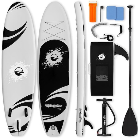 Serenelife Free Flow Paddleboard Sup - Stand Up Water Paddle-Board 11 ft Ft. SLSUPB08