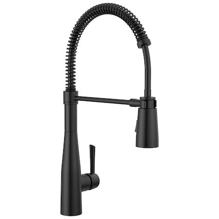 Delta Essa Single-Handle Pull-Down Spring Kitchen Faucet 9613-BL-DST