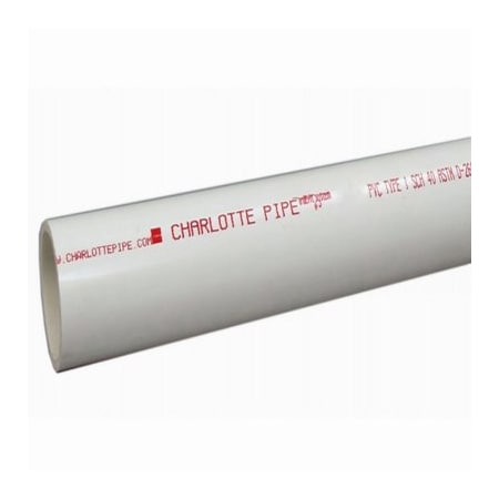 Charlotte Pipe And Foundry 6x10 PVC Sch 40 Pipe PVC 07600  0600