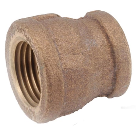 Gizmo 738119-1608 .5 x 1 in. Red Brass Reducing Coupling GI878730