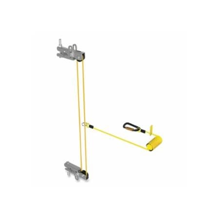 Dbi-Sala Fixed Ladder Self-Retracting Lifeline Anchor Tagline, Yellow 098-6100566
