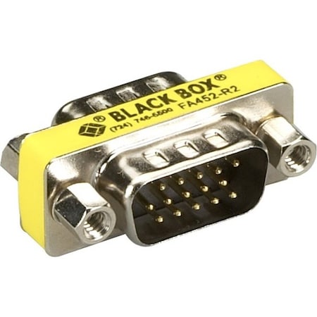 Black Box Hd15 Gender Changer, Emi/Rfi Shielded, M FA452-R2