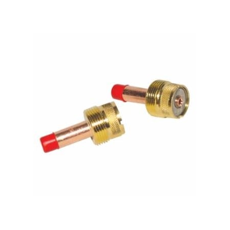 Best Welds Gas Lens Collet Body, 1/16 in, Used on 17, 18, 26 Torches, Medium Standard 900-45V25