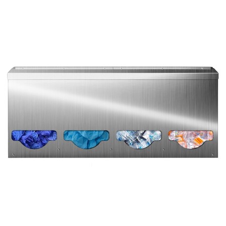 Origin Dispensing Solutions Bulk Dispenser-Quad-Stainless Steel BK40X03ND