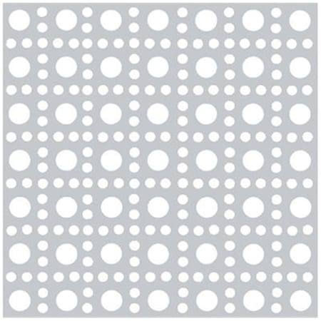 Steelworks 11260 24 x 24 in. Aluminum Polished Tread Plate 610659