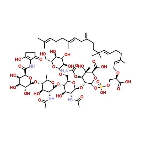 Ak Scientific Flavomycin, 8% over CaCO3, Potency >72000u/g (1g), CAS 11015-37-5 I020-1g