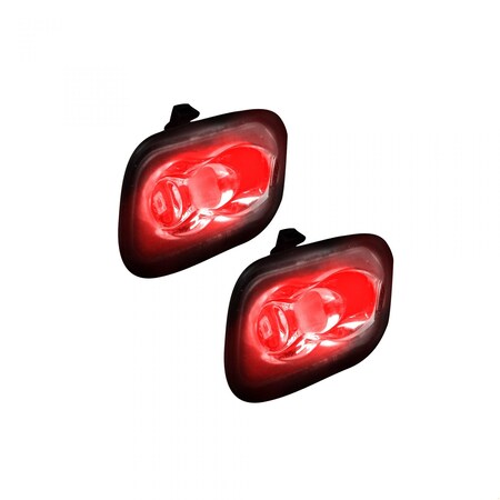 Recon Truck Accessories 15-17 F150/17-C RAPTOR/17-C F250/F350/F450/F550 ULTRA HIGH POWER LED MIRROR/PUDD 264243RD