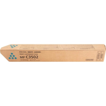 Ricoh Aficio MPC3002 Toner Cartridge, Cyan RIC841738
