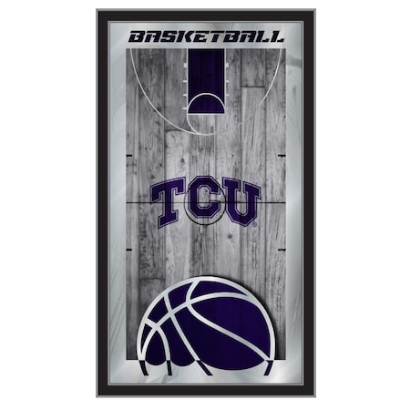 Holland Bar Stool Co TCU 15" x 26" Basketball Mirror MBsktTexChr