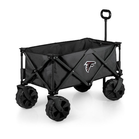 Picnic Time Family Of Brands NFL Atlanta Falcons - Adventure Wagon Elite All-Terrain Portable Utility Wagon 741-85-679-024-2