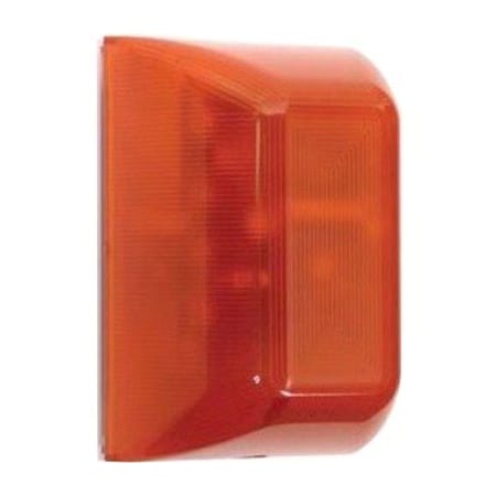 Safety Technology International Alarm Mini Controller, Siren, Continuous, 9V DC, 100 dB, Polycarbonate, Amber, Wall Mount STI-SA5000-A