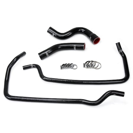 Hps Performance High Temp Reinforced Silicone Radiator and Heater Coolant Hose Kit, Black,  57-1449-BLK