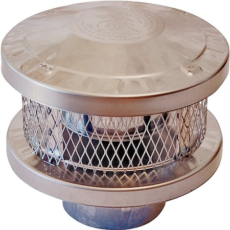 Ameri-Vent Cap Vent Round 8In 3-Wall 8HS-RCS