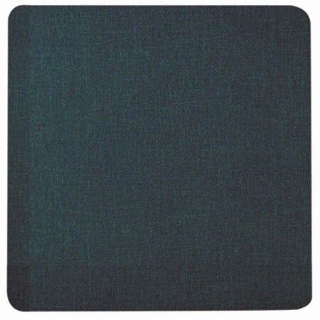 Aarco Frameless Display Panel, Designer Fabric Display Panel w/ Radius Corners, Color Black, 48''Hx48''W RDF4848028