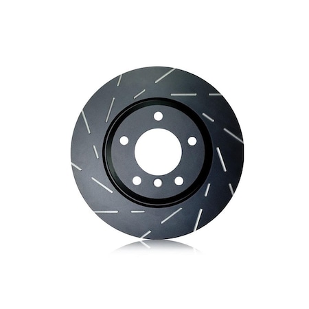 Ebc Brakes USR Series Slotted Rotors, Black E35-USR7566