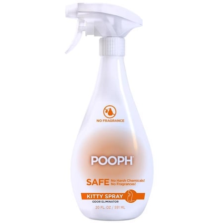 Pooph Kitty Litter Cat Liquid Litter Box Odor Destroyer 20 oz POKS-20