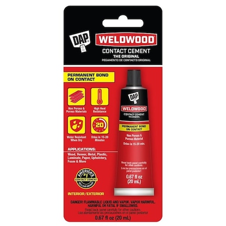 Dap Cement 20ml Weldwood Contact 00129