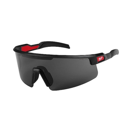 Milwaukee Tool Safety Glasses, Black, Nylon, Gray 48-73-2504