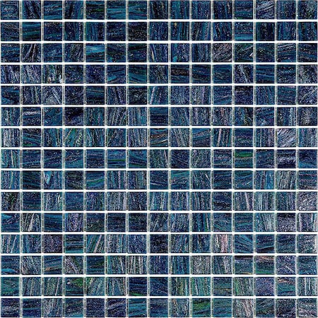 Apollo Tile Celestial 12 in. x 12 in. Glossy Pine Green Glass Mosaic Wall and Floor Tile 20 sq. ft./case, 20PK APLST88GN420A